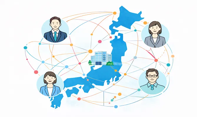 1.独自ネットワークで厳選した業者のみ